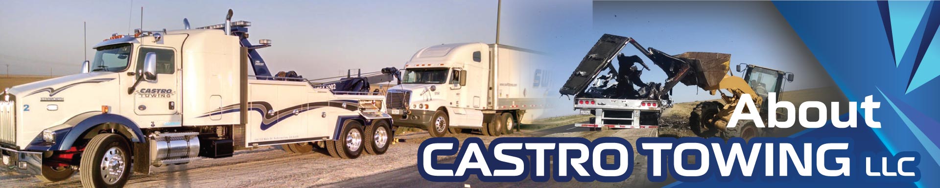 Castro Towing LLC - About Us Banner